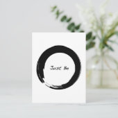 Carte Postale Enso avec Just Be (Debout devant)