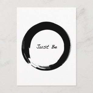 Carte Postale Enso avec Just Be