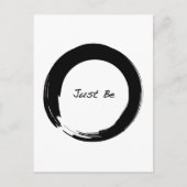 Carte Postale Enso avec Just Be (Devant)