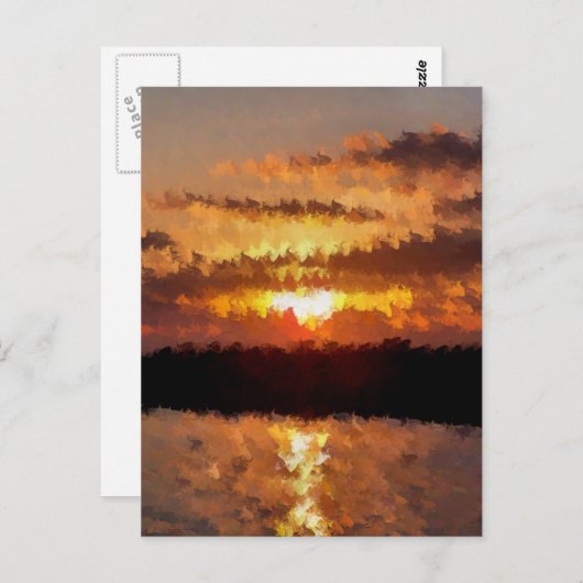 CARTE POSTALE ENSOLEIL (Devant / Derrière)