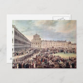 Carte Postale Enterrement de Ludwig van Beethoven à Vienne (Devant / Derrière)