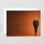 Carte Postale Enterrement de vie de garçon (Devant / Derrière)