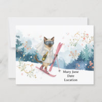 Enterrement de vie de jeune fille ski pour les amo