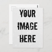 Carte postale entièrement personnalisable (Devant / Derrière)