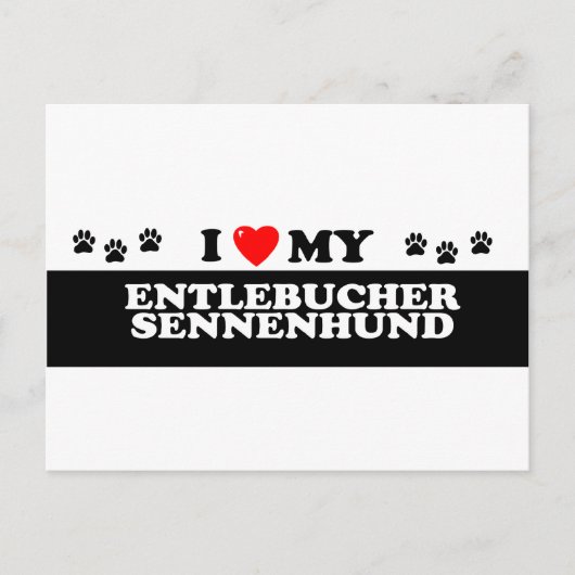 CARTE POSTALE ENTLEBUCHER SENNEHUND_ (Devant)