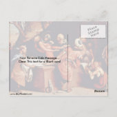 Carte Postale Entombe De Lorenzo Lotto (Dos)