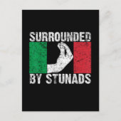Carte Postale Entouré de Stunads (Devant)