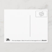 Carte Postale Entouré pour les éclairages (Dos)