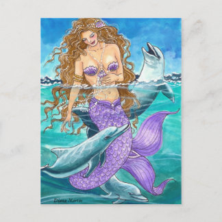 Carte Postale ENTOURÉE PAR JOY de Diana Martin