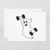 Carte Postale Entraînement Ghost at Strength avec Dumbbells (Devant / Derrière)