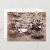 Carte Postale Entraîneur vintage (Devant / Derrière)