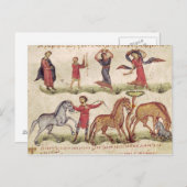 Carte Postale Entraîneurs de chevaux (Devant / Derrière)