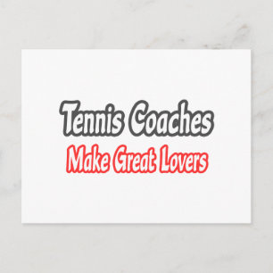 Carte Postale Entraîneurs De Tennis...Grands Amoureux