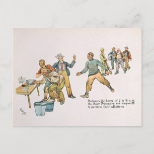 Carte Postale Entre 7 h et 8 h