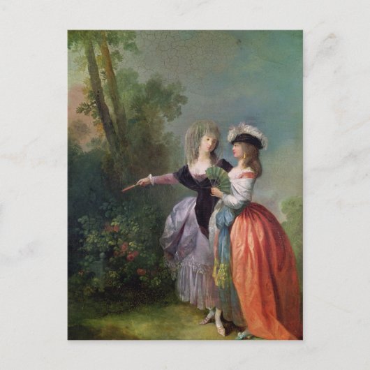 Carte Postale Entre les deux, 1780 (Devant)