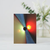 Carte postale entre mondes (Debout devant)