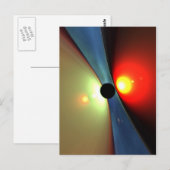 Carte postale entre mondes (Devant / Derrière)