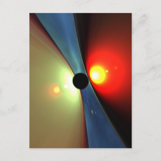 Carte postale entre mondes (Devant)