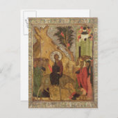 Carte Postale Entrée à Jérusalem, Ecole de Moscou (Devant / Derrière)