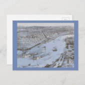 Carte Postale Entrée à la Nouvelle-Orléans, guerre civile (Devant / Derrière)