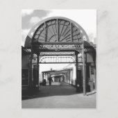 Carte Postale Entrée au quai nord B/W (Devant)