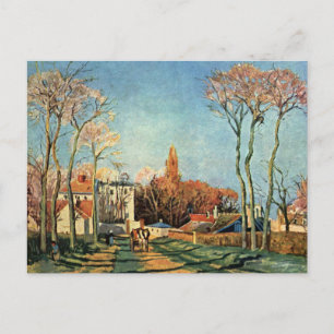 Carte Postale Entrée Camille Pissarro Village des Voisins