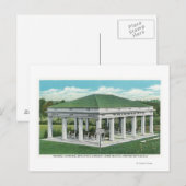 Carte Postale Entrée commémorative au cimetière de Battlefield V (Devant / Derrière)