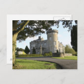 Carte Postale Entrée côté Château de Dromoland sans personne (Devant / Derrière)
