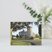 Carte Postale Entrée côté Château de Dromoland sans personne (Debout devant)