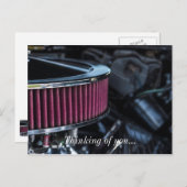 Carte Postale Entrée d'air Chrome (Devant / Derrière)