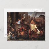 Carte Postale Entrée D'Alexandre Dans Babylone (Devant / Derrière)