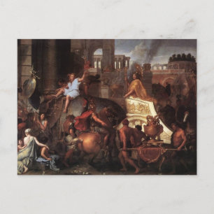 Carte Postale Entrée D'Alexandre Dans Babylone