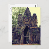 Carte Postale Entrée d'Angkor Vat III (Devant / Derrière)