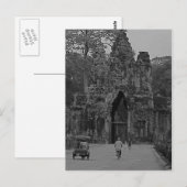 Carte Postale Entrée d'Angkor Wat (Devant / Derrière)