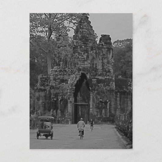 Carte Postale Entrée d'Angkor Wat (Devant)