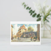 Carte Postale Entrée de jardin de cour, Bayreuth (Debout devant)