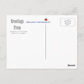 Carte Postale Entrée de la Municipalité de Hope Canada (Dos)