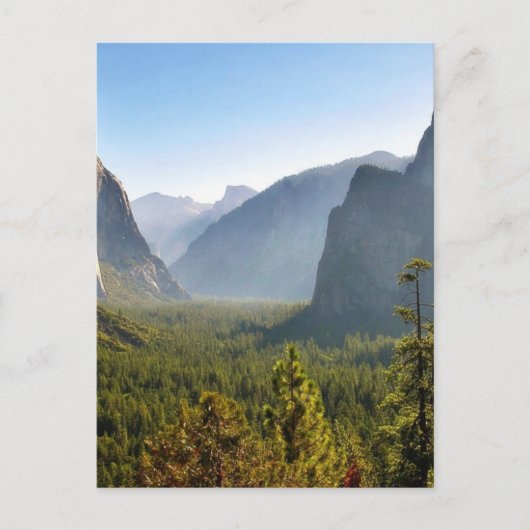 Carte Postale Entrée De La Vallée De Yosemite (Devant)