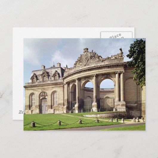 Carte Postale Entrée des écuries (Devant / Derrière)