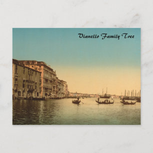 Carte Postale Entrée du Grand Canal I, Venise, Italie