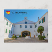 Carte Postale Entrée du monastère Monte Toro - Menorca, Espagne (Devant)