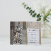 Carte Postale Entrée du Panthéon (Debout devant)