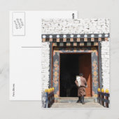 Carte Postale entrée du pont gho (Devant / Derrière)