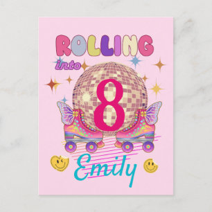 Carte Postale Entrée en scène pour l'anniversaire de la fille qu