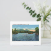 Carte Postale Entrée étroite, langue et cinq milles (Debout devant)