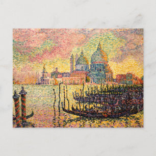 Carte Postale Entrée Grand Canal, Venise Paul Signac