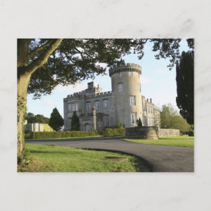 Carte Postale Entrée latérale du château de Dromoland sans perso