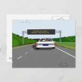 Carte Postale Entrée NJ. Augmenter les moyens (Devant / Derrière)