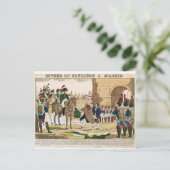 Carte Postale Entrée triomphale des Français à Madrid (Debout devant)