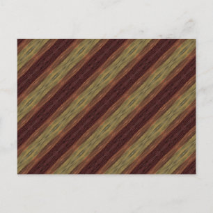 Carte Postale Entreprise de coups de pinceau rustiques